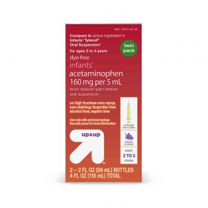 Dye-Free Infants’ Acetaminophen – 2pk