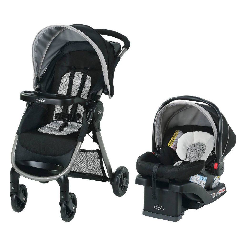 graco fastaction fold se travel system