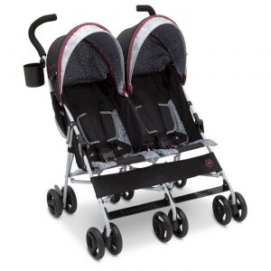 Jeep Scout Double Stroller – Lunar Burgundy