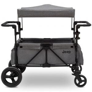Jeep Wrangler Stroller Wagon with Included Car Seat Adapter by Delta Children