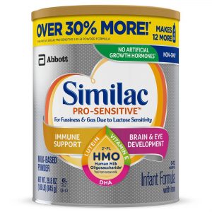 Similac Pro-Sensitive Non-GMO Infant Formula with Iron Powder
